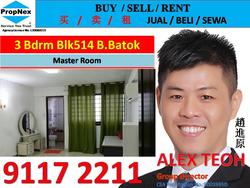 Blk 514 Bukit Batok Street 52 (Bukit Batok), HDB 5 Rooms #151348582